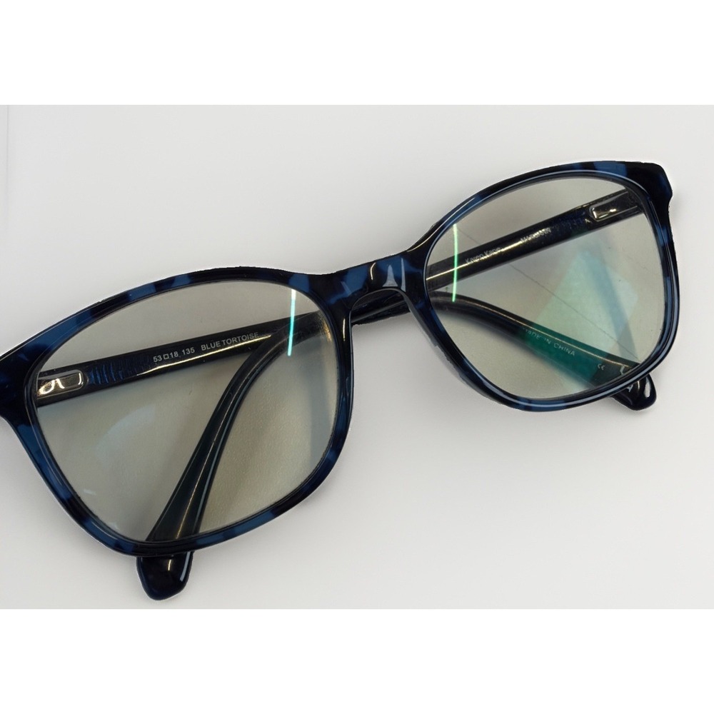 Karen Kane Marsann Eyeglass Frames Womens Blue Tortoise 53-18-135